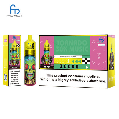 Fumot Tornado 30K Music Ice Pop – Bild 3