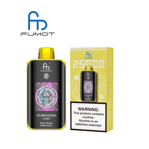 FUMOT Tornado 25000 Peach Mango Watermelon - Kép 3