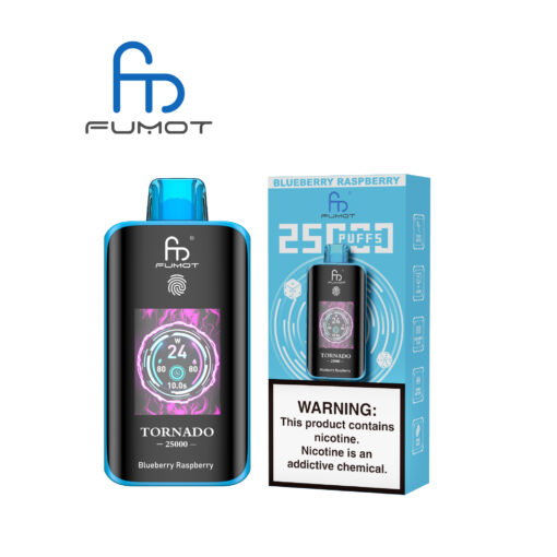 FUMOT Tornado 25000 Blueberry Raspberry - Kép 3