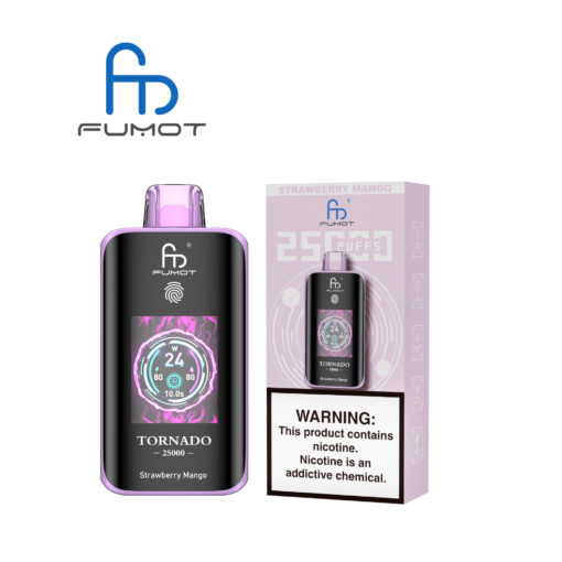 FUMOT Tornado 25000 Strawberry Mango – Bild 3