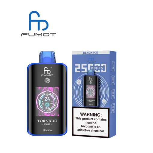 FUMOT Tornado 25000 Black Ice - Kép 3