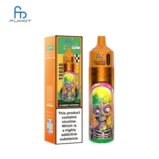 Fumot Tornado 30K Music Blueberry Raspberry - Kép 2