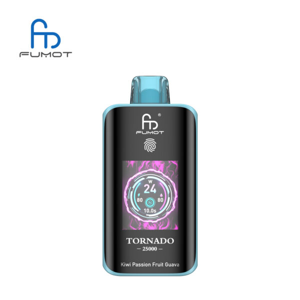 Fumot Tornado 25000 Kiwi Passion Fruit Guava – Bild 2