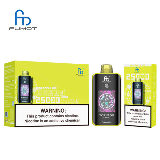 Fumot Tornado 25000 Pineapple Ice – Bild 4