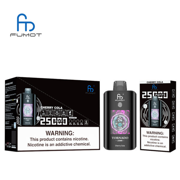 Fumot Tornado 25000 Cherry Cola - Kép 4