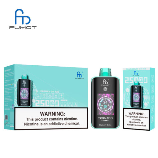 Fumot Tornado 25000 Blueberry On Ice - Kép 4
