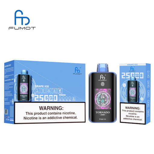 Fumot Tornado 25000 Grape Ice - Kép 4