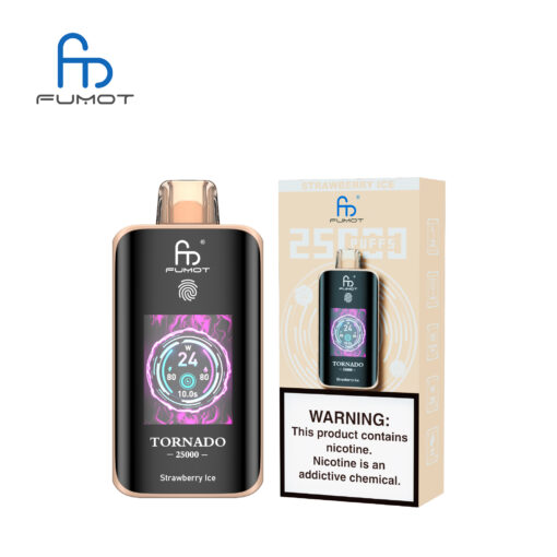 Fumot Tornado 25000 Strawberry Ice – Bild 3