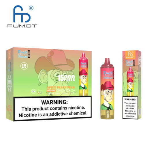 RandM Tornado 15000 Apple Peach Pear - Kép 4