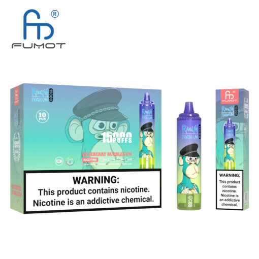 RandM Tornado 15000 Blueberry Bubblegum - Kép 4