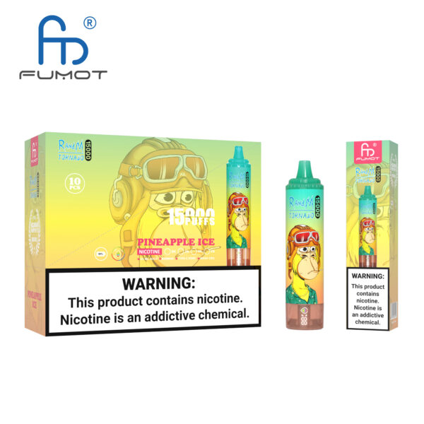 RandM Tornado 15000 Pineapple Ice - Kép 4