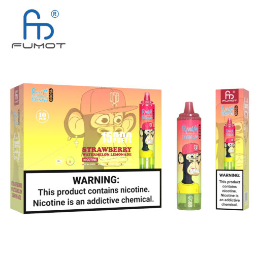 RandM Tornado 15000 Strawberry Watermelon Lemonade - Kép 4