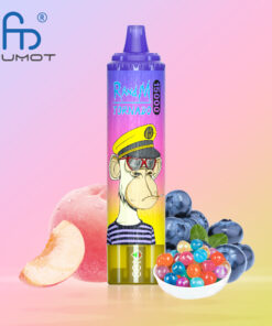 RandM Tornado 15000 Peach Blueberry Candy