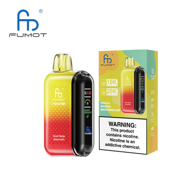 Fumot Tornado 20000 Peach Mango Watermelon - Kép 3