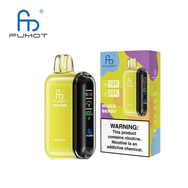 Fumot Tornado 20000 Mixed Berry - Kép 3
